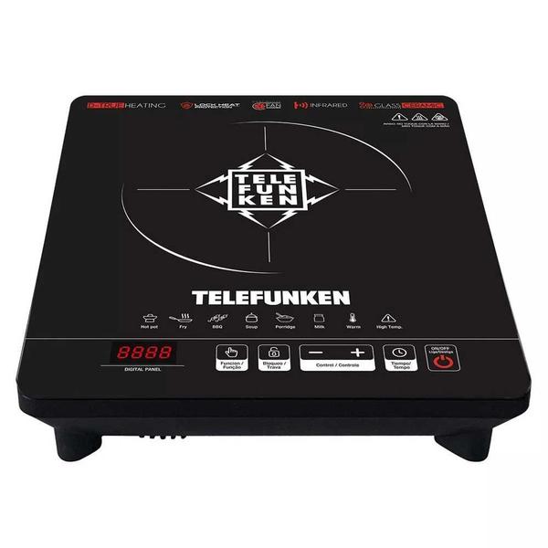 Imagem de Cooktop de Indução Telefunken 1 Boca 1200W TF-AV8000 - 127V