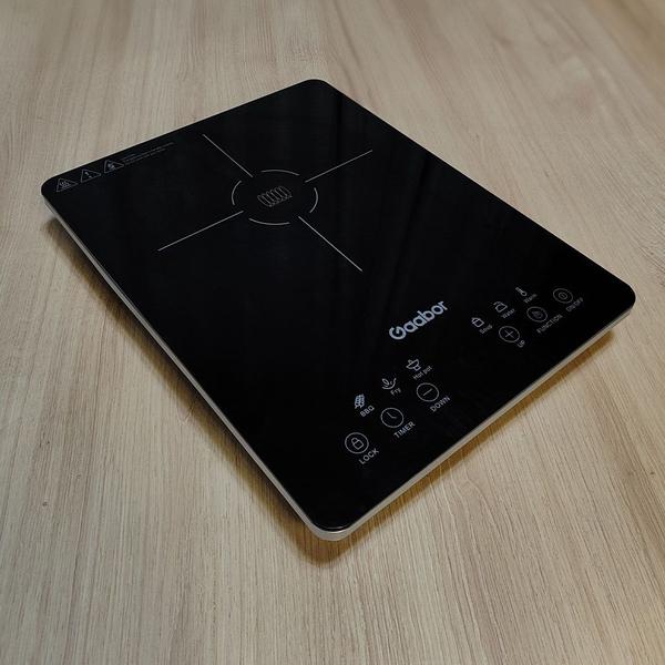 Imagem de Cooktop Elétrico por Indução Portátil Gaabor uma Boca Digital Touch 2000w