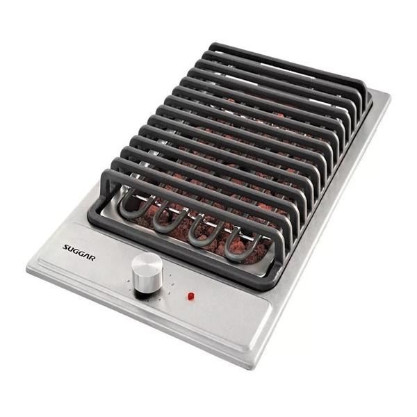 Imagem de Cooktop Elétrico Suggar Barbecue CK0002IX  Churrasqueira Inox - 220V