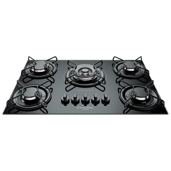 Imagem de Cooktop Esmaltec 5 Bocas - Tripla Chama