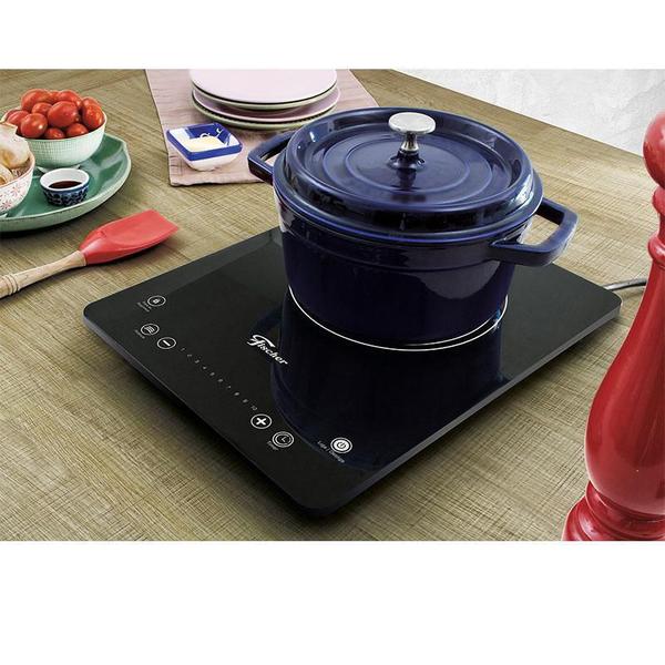 Imagem de Cooktop Fischer 1 Queimador Indução 127V Mesa Vitrocerâmica