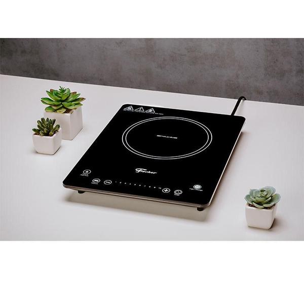 Imagem de Cooktop Fischer 1 Queimador Indução 127V Mesa Vitrocerâmica