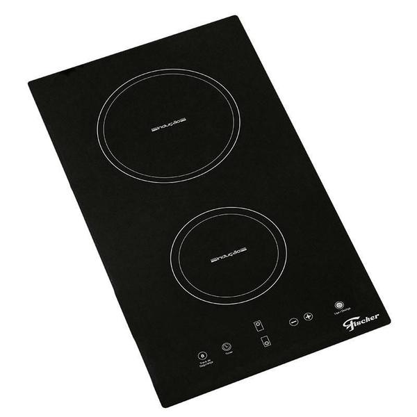 Imagem de Cooktop Fischer 2 Queimadores Indução Mesa Vitrocerâmica