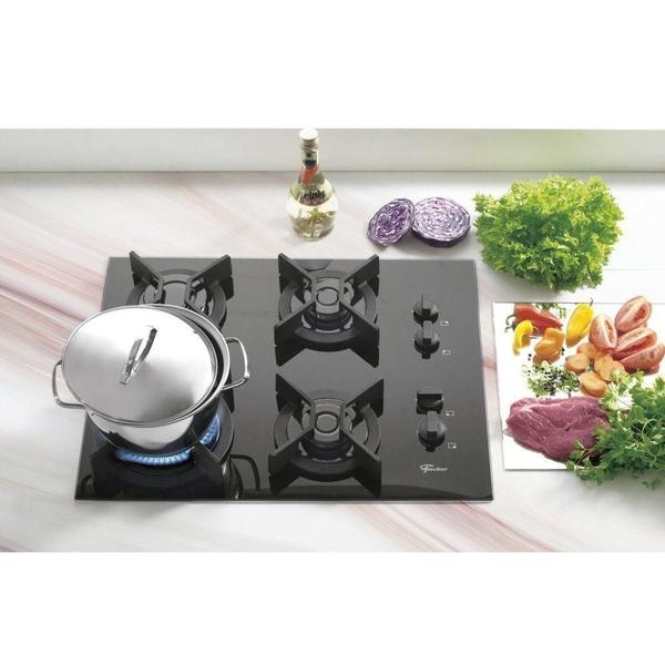 Imagem de Cooktop Fischer 4 Bocas TC Infinity Preto Bivolt 26297-57076