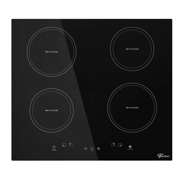 Cooktop Fischer Por Indução 4 Bocas Mesa Vitrocerâmica Com Touch Screen 220v 25943(56251) Imagem de Cooktop Fischer Por Indução 4 Bocas Mesa Vitrocerâmica Com Touch Screen 220v 25943(56251)