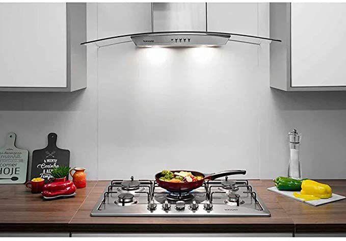 Imagem de Cooktop Fogão De Mesa 5 Bocas Inox À Gás FG5135IX - Suggar