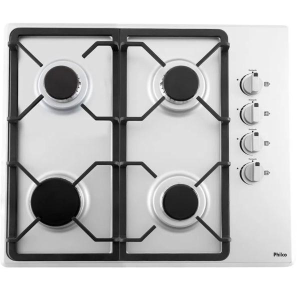 Imagem de Cooktop Fogão Embutir 4 Queimadores Automático Philco Bivolt 110/220v