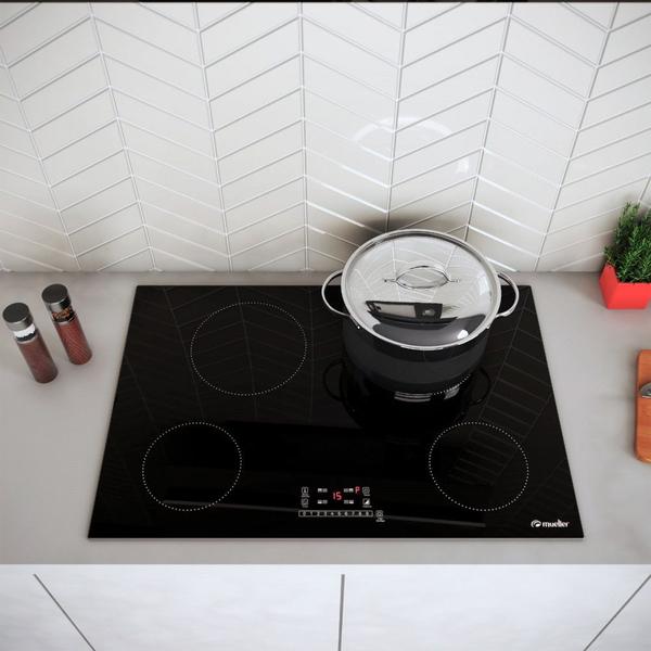 Imagem de Cooktop Indução Mueller 4 Bocas MCI024BG1