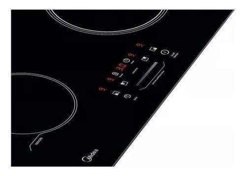 Imagem de Cooktop Indução Vitrocerâmico 4 Bocas 220v 59x56,5cm - Midea