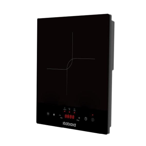 Imagem de Cooktop Itatiaia 1 Boca Vidro Preto Portátil Indução 220V CIESS2001