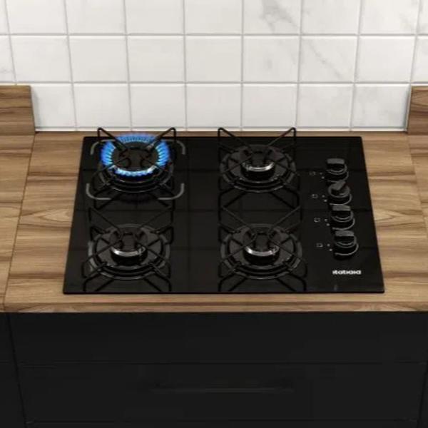 Cooktop Itatiaia 4 Bocas Essencial Imagem de Cooktop Itatiaia 4 Bocas Essencial