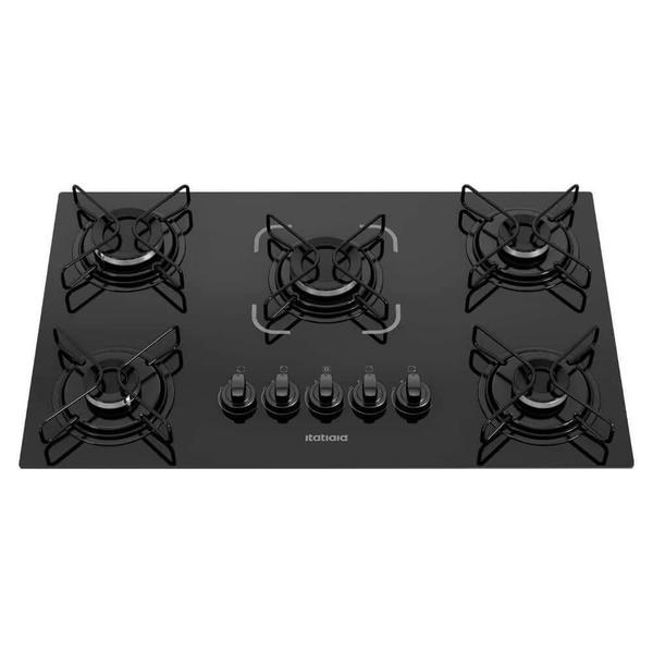 Imagem de Cooktop Itatiaia 5 bocas Essencial Superautomático Preto