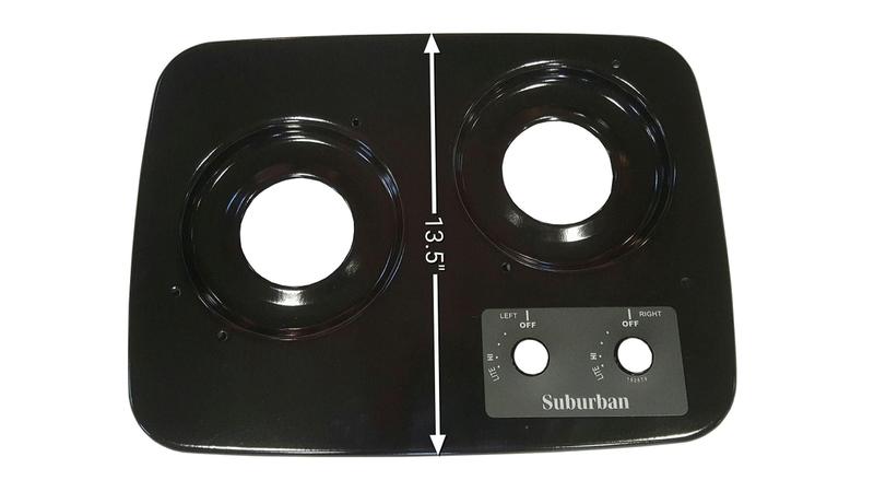 Imagem de Cooktop Main Top Suburban 2939ABK de 2 queimadores para SDN2 preto