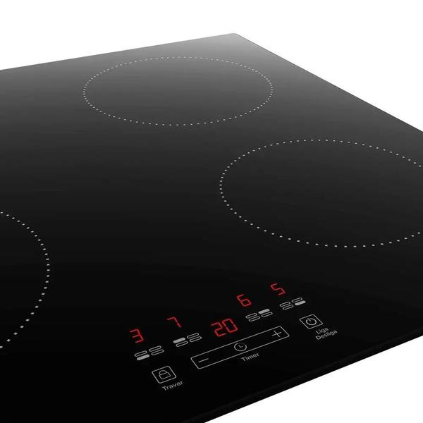 Imagem de Cooktop Mueller 4 Bocas de Indução MCI014BG1 Preto 220V