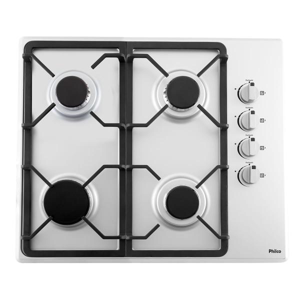 Imagem de Cooktop Philco 4 Bocas Inox Automático