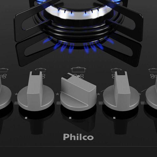 Imagem de Cooktop Philco - Vidro Temperado, Manta Térmica, Chama Turbo