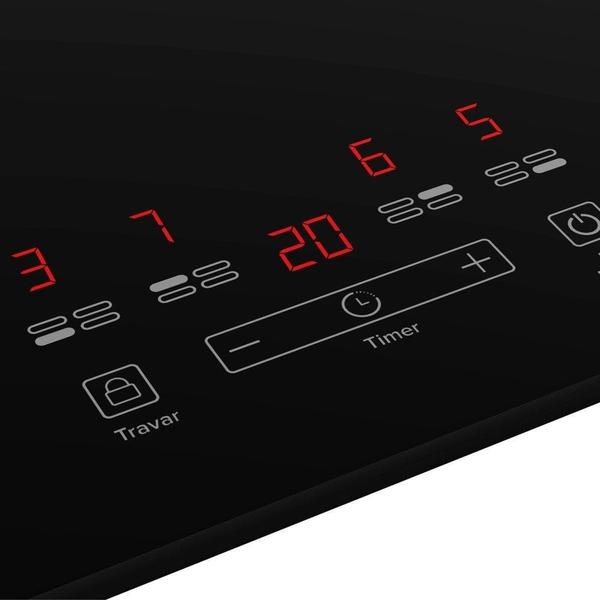 Imagem de Cooktop por Induçao Mueller 4 Bocas Preto 220V