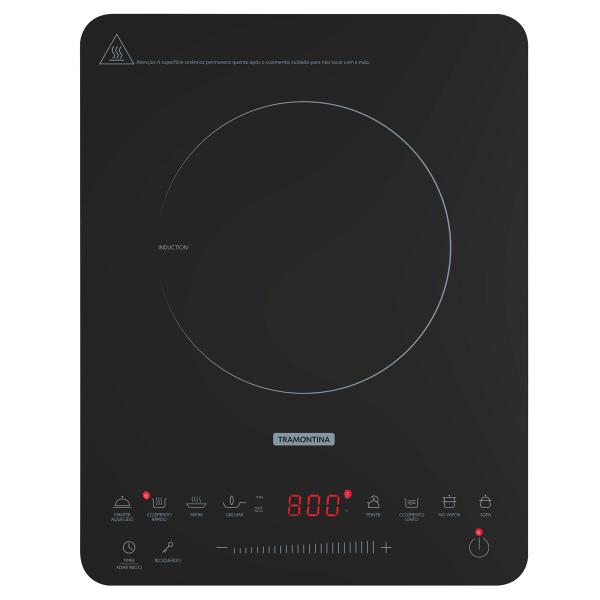 Imagem de Cooktop Portátil por Indução Tramontina Slim Touch