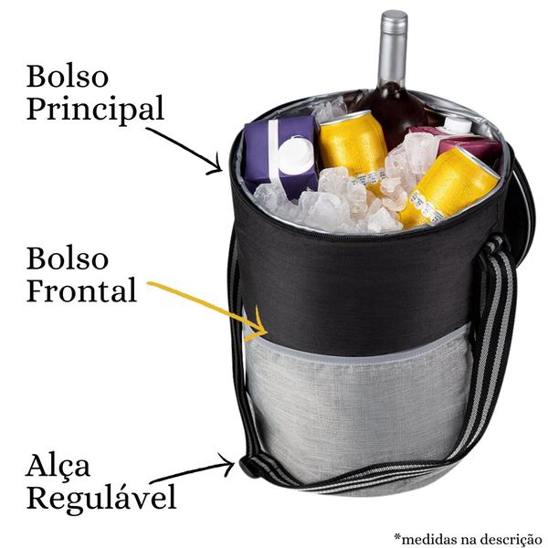 Imagem de Cooler Com Alça - Bolsa 25 Litros - Praia E Piscina