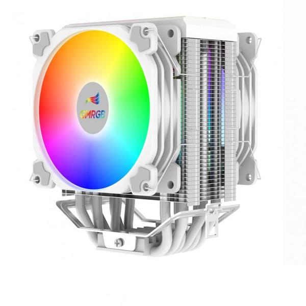 Imagem de Cooler Duplo Para Processador INTEL/AMD Dissipador 6 tubos Cobre LED GMRGB CPU PC GAMER GABINETE