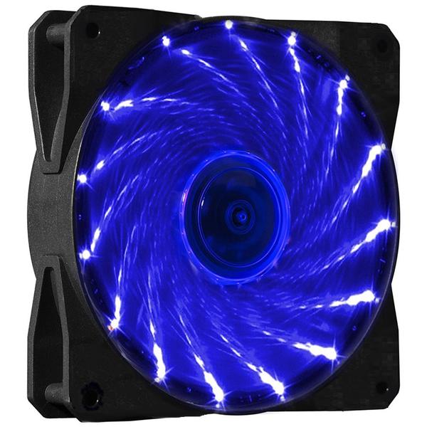 Imagem de Cooler Fan 120mm (12cm) 15 Leds Verde Vermelho Branco Azul ou Rosa