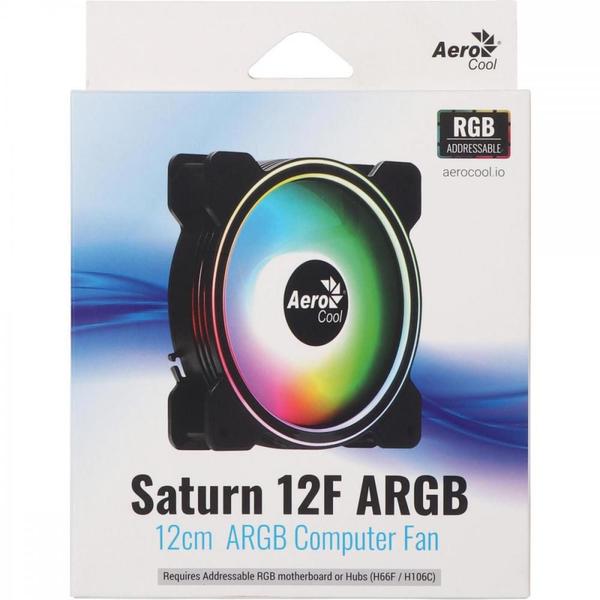 Imagem de Cooler Fan Aerocool Saturn 12F ARGB