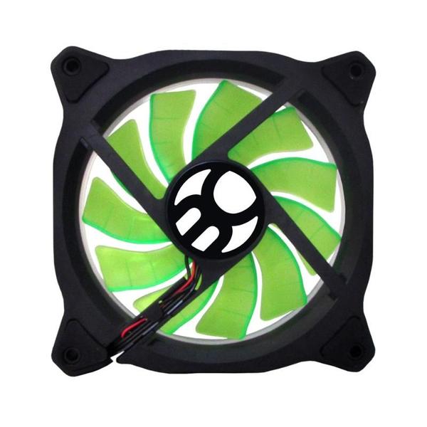 Imagem de Cooler Fan Buecase BRF-05G Ring Led Verde 120mm 65CFM