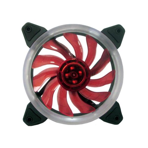 Imagem de Cooler Fan Ring Bluecase BFR-05R Led Vermelho 120mm 12V - BFR-05R