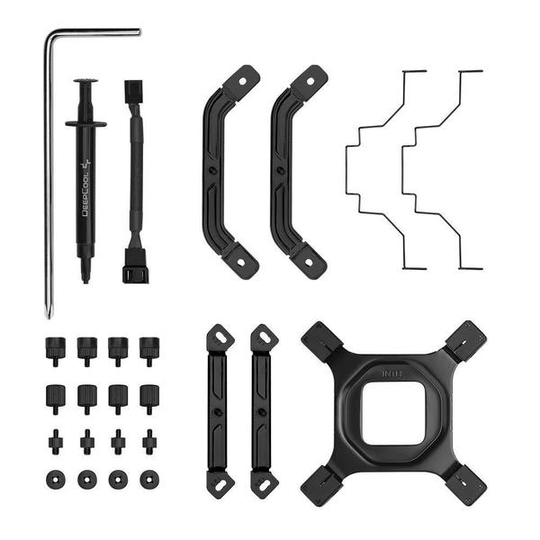 Imagem de Cooler Para Processador Deepcool Ak500 Digital Preto 120Mm