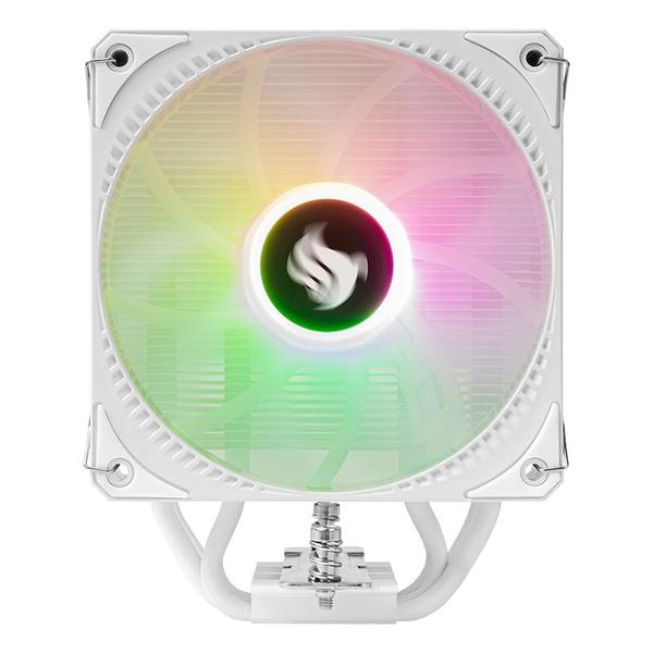 Imagem de Cooler Para Processador Pichau Sage V2, RGB, 120mm, Branco, PG-SGEWH-RGB-V02