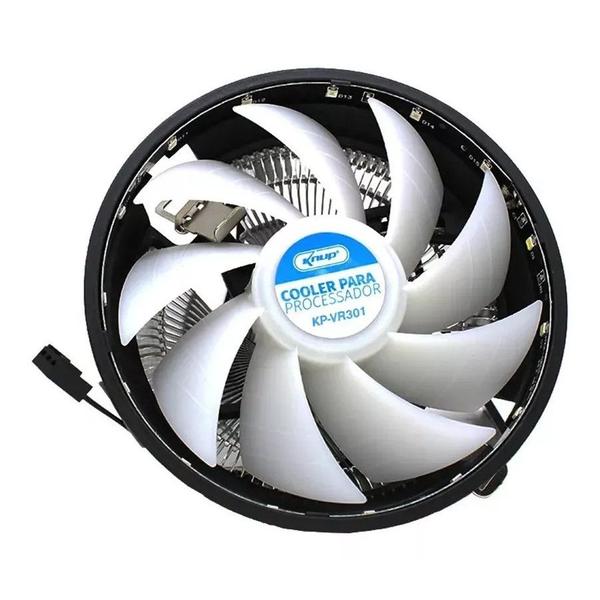 Imagem de Cooler Processador Cpu Led 775 1150 1151 1155 Am3+ Am4 1200 Led Rgb