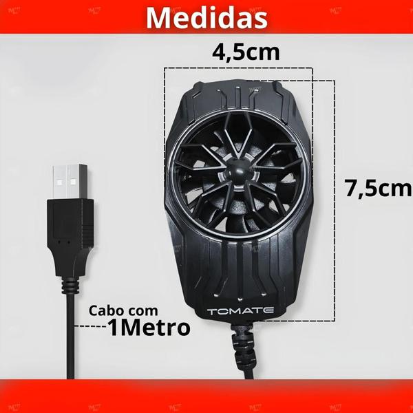 Imagem de Cooler Refrigerador Para Celular Tomate MSR-713