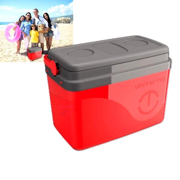 Cooler Termico 12 Latas Praia Piscina Pescaria 7,5 Litros - Unitermi Imagem de Cooler Termico 12 Latas Praia Piscina Pescaria 7,5 Litros