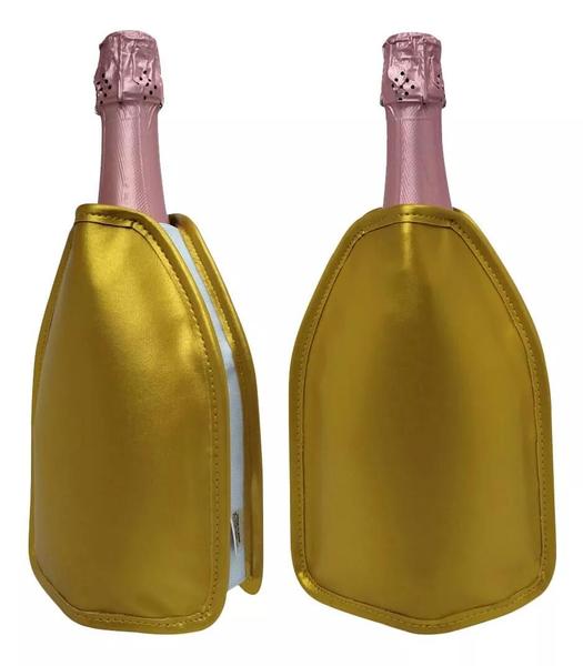 Imagem de Cooler Térmico para Garrafa de Espumante Champagne Bolsa Gel