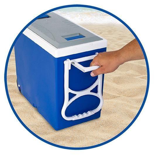 Cooler Térmico Prático Com Rodinhas 32 Litros ul Arqplast Imagem de Cooler Térmico Prático Com Rodinhas 32 Litros ul Arqplast