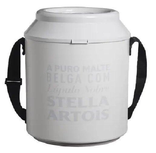 Imagem de Cooler Térmico Stella 30 Litros Até 42 Latas Cerveja- Branco