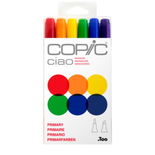 Imagem de Copic Ciao Primary - 6 Cores Básicas