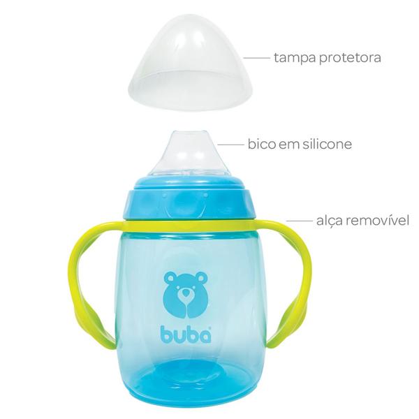 Imagem de Copinho com Alça Azul Bico de silicone 5815- Buba