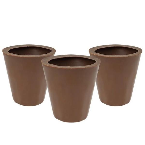 Copinhos de Chocolate ao Leite SEM protetor plástico Borussia contendo 60 unidades Imagem de Copinhos de Chocolate ao Leite SEM protetor plástico Borussia contendo 60 unidades
