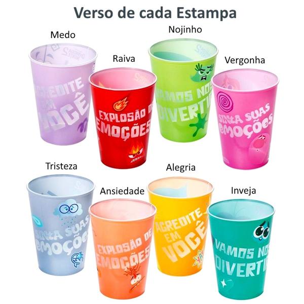 Imagem de Copo 320ml Divertida mente Inveja Plasútil Original Infantil