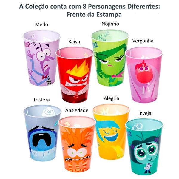 Imagem de Copo 320ml Divertida mente Medo Plasútil Original Infantil