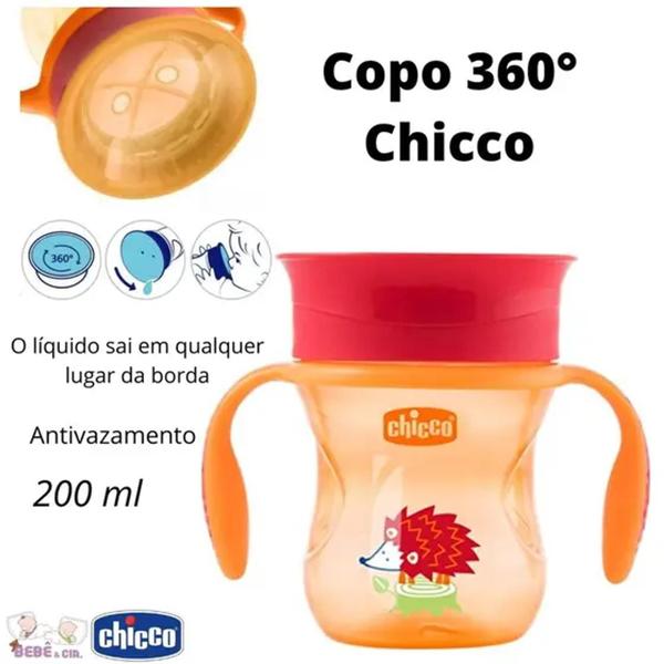 Copo 360 Chicco Perfect Cup 12m+ Imagem de Copo 360 Chicco Perfect Cup 12m+