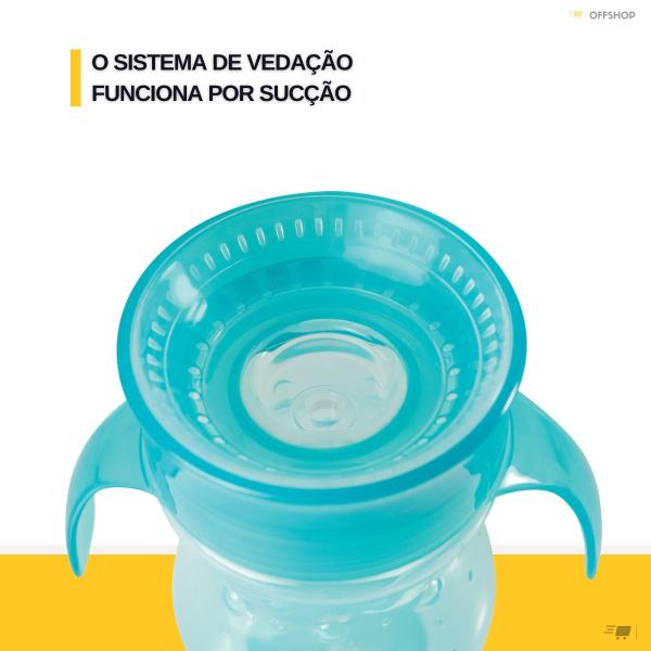 Imagem de Copo 360 De Treinamento Infantil Antivazamento Com Alça Buba