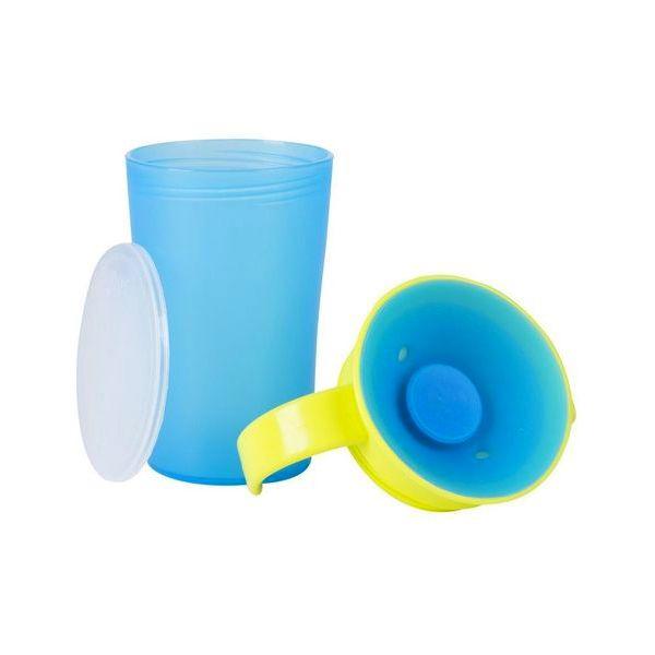 Copo 360 de Treinamento Infantil Original Buba Azul BPA Free Imagem de Copo 360 de Treinamento Infantil Original Buba Azul BPA Free
