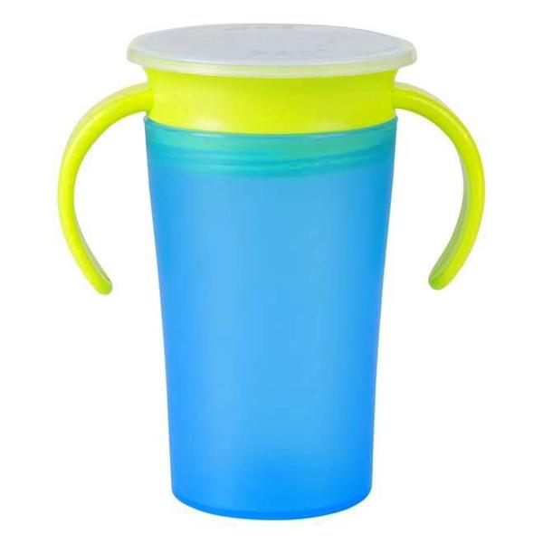 Copo 360 de Treinamento Infantil Original Buba Azul BPA Free Imagem de Copo 360 de Treinamento Infantil Original Buba Azul BPA Free