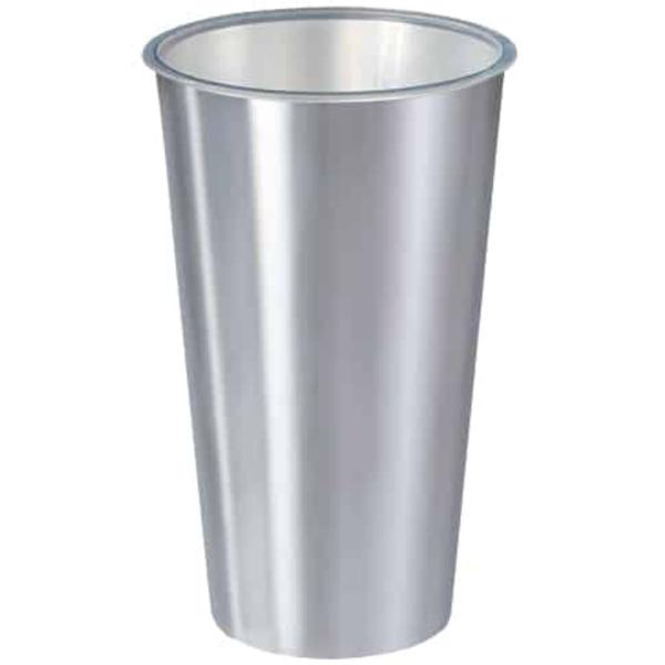 Imagem de Copo 500 ML Label Inox 14x8,5cm Leve Prático Multiuso Suco