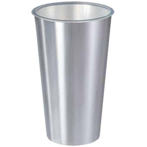 Imagem de Copo 500 Ml Label Inox 14X8,5Cm Leve Prático Multiuso Suco