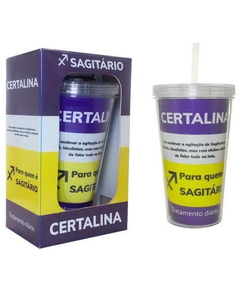 Imagem de Copo acrilico parede dupla sagitario 470 ml (7898919012275)