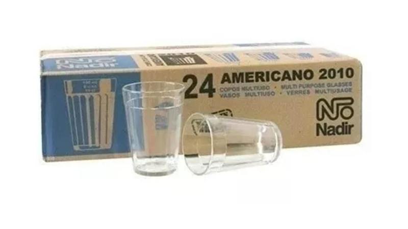 Imagem de Copo Americano Nadir 190Ml - Caixa Com 24 Unidades