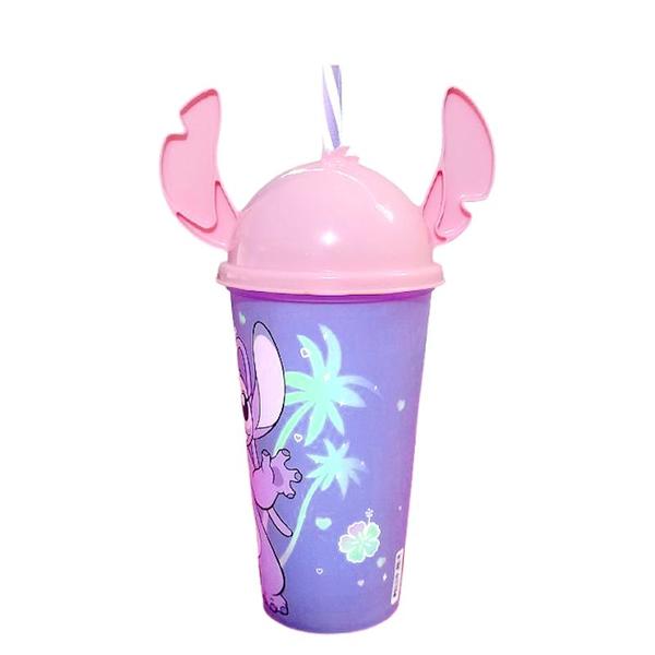 Imagem de Copo Angel Lilo Stitch 500ml com Orelhas Rosa 500ml Disney